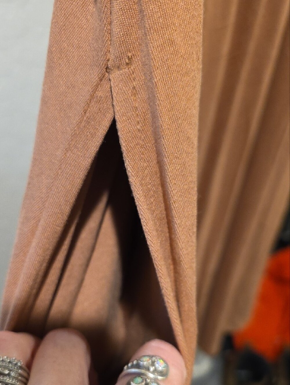 a new day Rust-Brown Knit Top - Picture 5 of 8